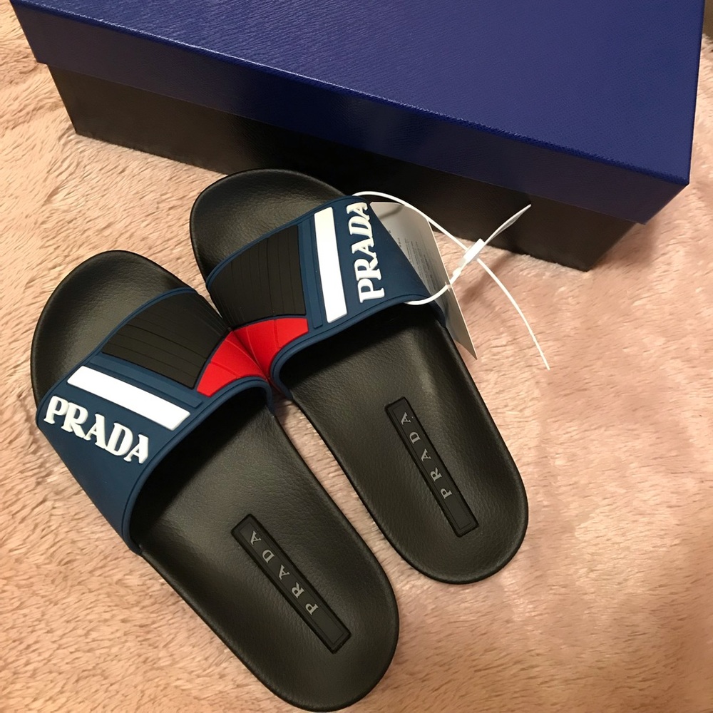 Prada Slides NIB with tags